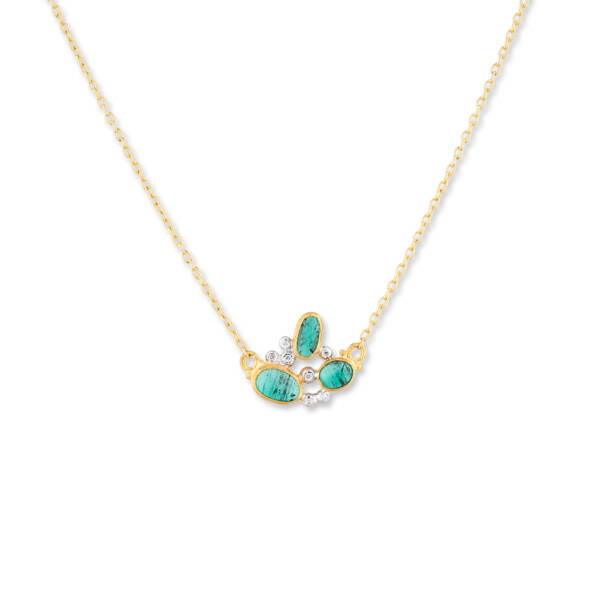 MEDLEY EMERALD NECKLACE
