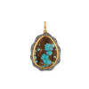 NATURE NEVADA#8 TURQUOISE PENDANT