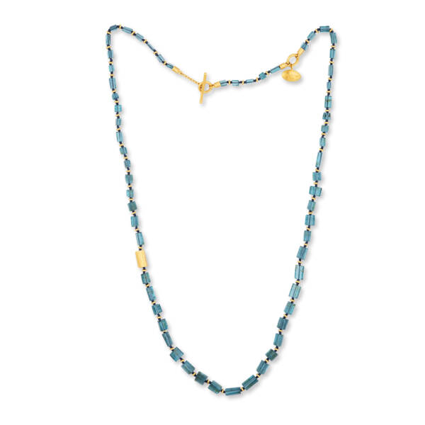 SARAH INDICOLITE TOURMALINE NECKLACE