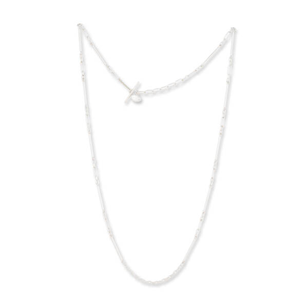 TWIGA HANDMADE SILVER 26" CHAIN