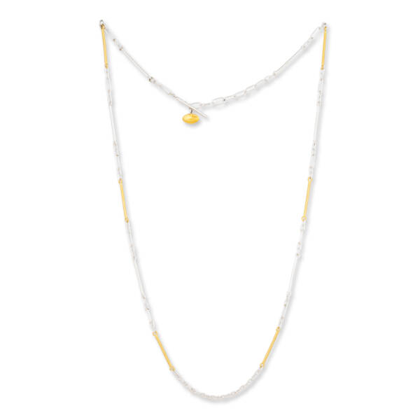 TWIGA HANDMADE 22K&SILVER 26" CHAIN