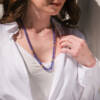 ANGEL 25" TANZANITE BEAD NECKLACE - Image 4