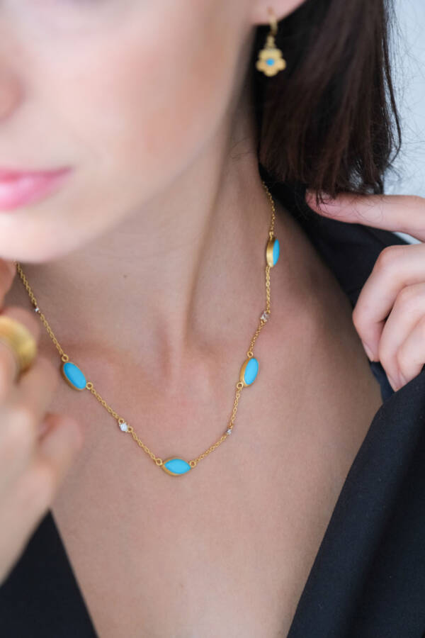 BUTTERCUP SB TURQUOISE EARRINGS - Image 3
