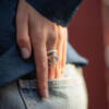 BOOGIE LINE SILVER RING - Image 3