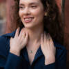 SKY BLUE TOPAZ DECO NECKLACE - Image 3