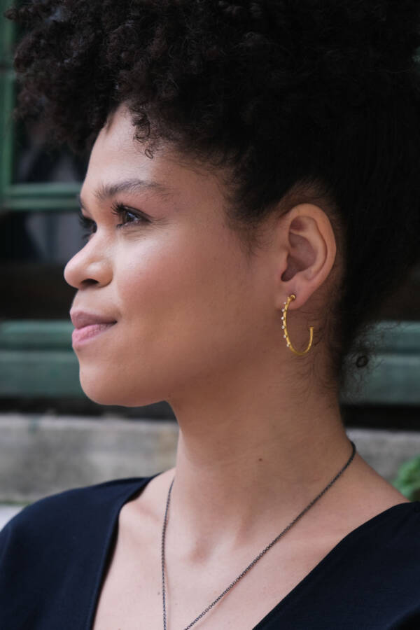 DIMA HOOP EARRINGS - Image 2