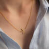 FLOATING CHARMS DRAGONFLY REVERSIBLE NECKLACE - Image 2