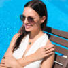 JELLYBONBON LONDON BLUE TOPAZ STUDS - Image 3
