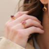 JELLY BONBON PINK CUSHION RING - Image 3