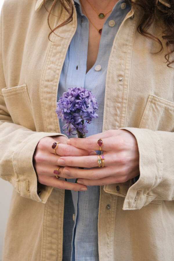 JELLY BONBON PINK CUSHION RING - Image 4