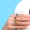 JELLYBONBON PINK OVALTRM RING - Image 4