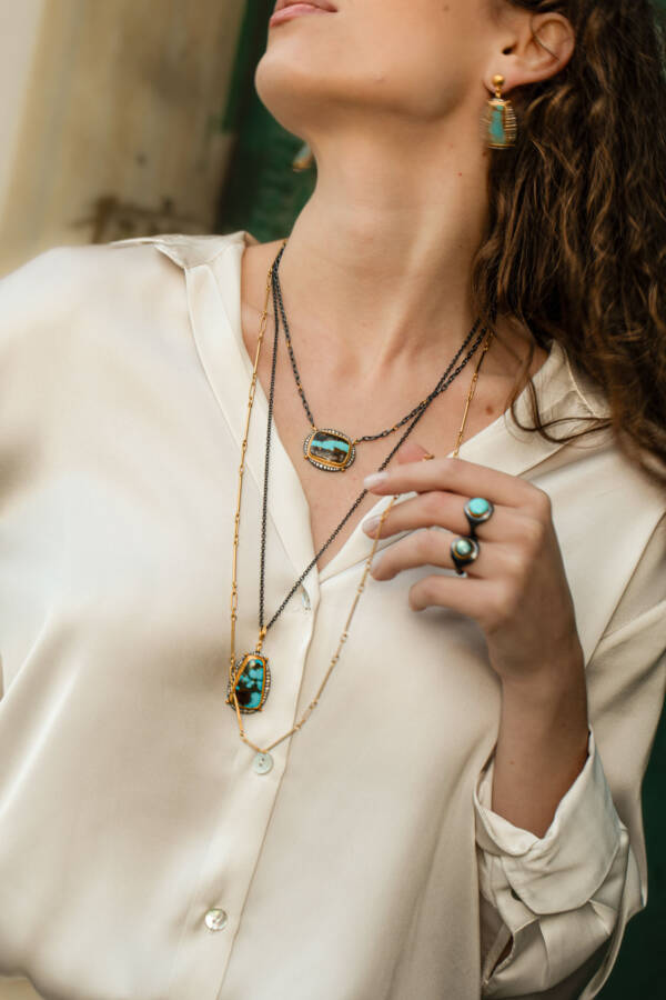 JELLYBONBON LABRADORITE RING - Image 3