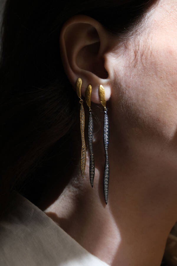 KELLER ALL GOLD SHOULDER DUSTERS, LONG - Image 3