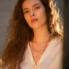 LYDIA CROSS MOTHER OF PEARL PENDANT - Image 3