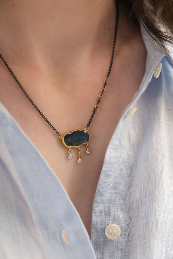 MOONDANCE "THUNDERSTORM"  NECKLACE - Image 2