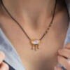 MOONDANCE "THUNDERSTORM"  MOONSTONE NECKLACE - Image 2