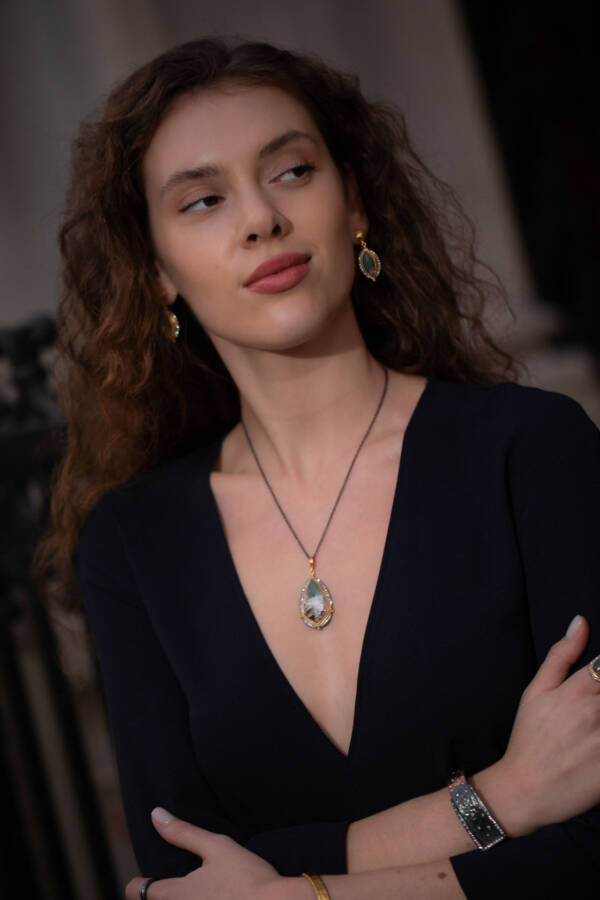 MY WORLD AQUAPRASE EARRINGS - Image 2