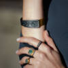 MY WORLD LEAF SHAPE AQUAPRASE RING - Image 3