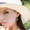 OLYA  LABRADORITE EARRINGS - Image 3