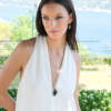OLYA  LABRADORITE EARRINGS - Image 4