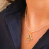 PRISMIC CROSS NECKLACE - Image 4