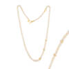 SARAH 27.5" WHITE OPAL NECKLACE