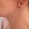 SLOANE GREENLAND RUBY  EARRINGS - Image 2