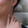 SLOANE TANZANITE  STUDS - Image 2