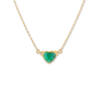 SLOANE LOVE NECK (MED 8.5MM HEART EM)