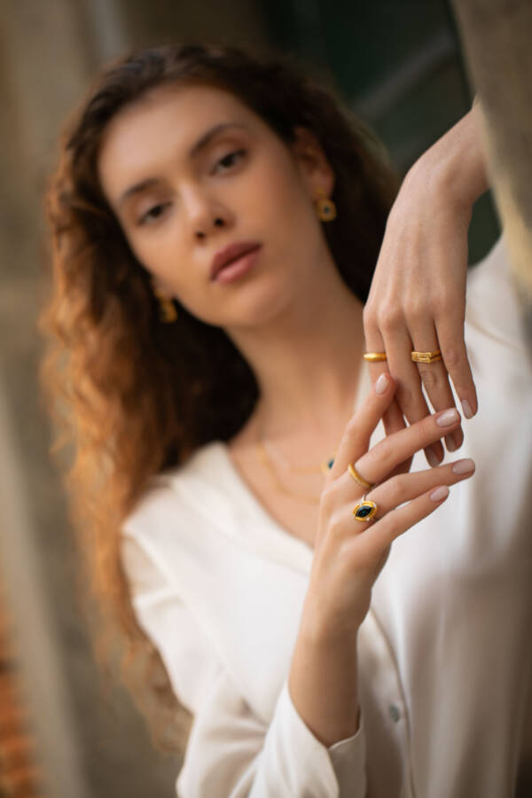 22K GOLD STOCKTON "MOM" RING - Image 3