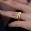 22K GOLD STOCKTON "MOM" RING - Image 4