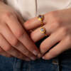SUN CORNFLOWER BLUE SAPPHIRE RING - Image 3