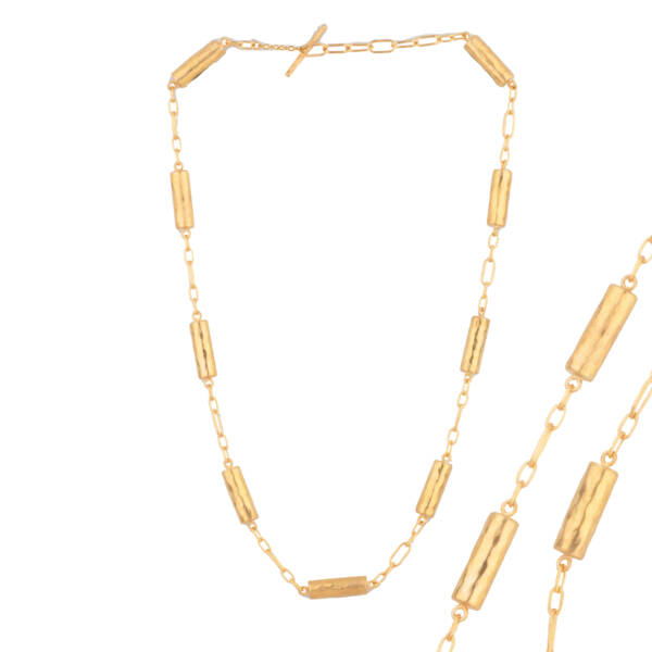 TWIGA HANDMADE 22K 22" CHAIN