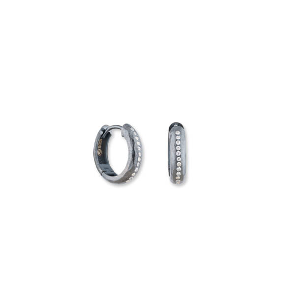 DIANA SEMI- CHUNKY HOOPS W/DIA
