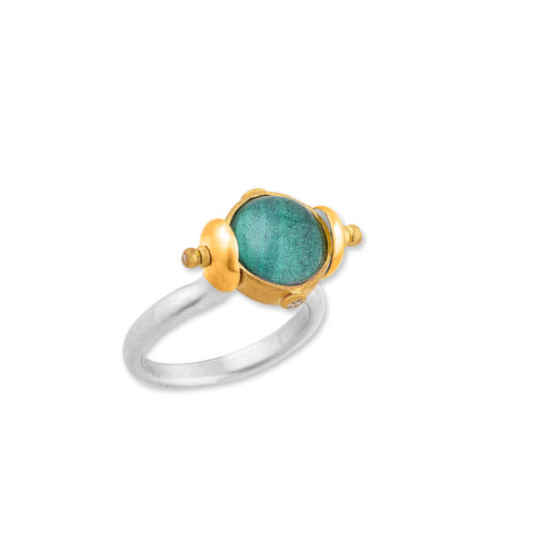 EARTH & SKY ROTATING RING
