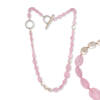 ANGIE TUMBLED MORGANITE NECKLACE