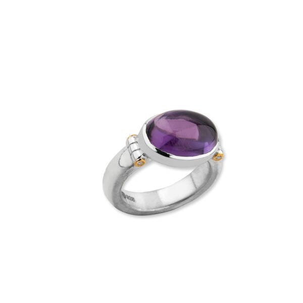 CERNIER AMETHYST RING