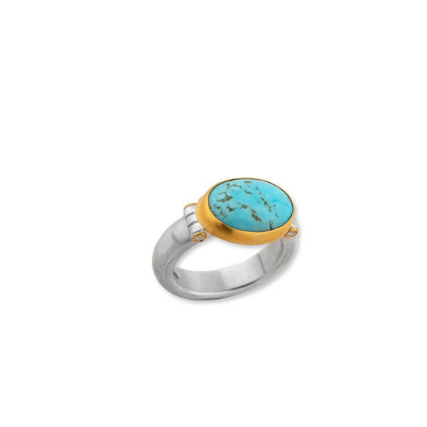 CERNIER KINGMAN TURQUOISE RING
