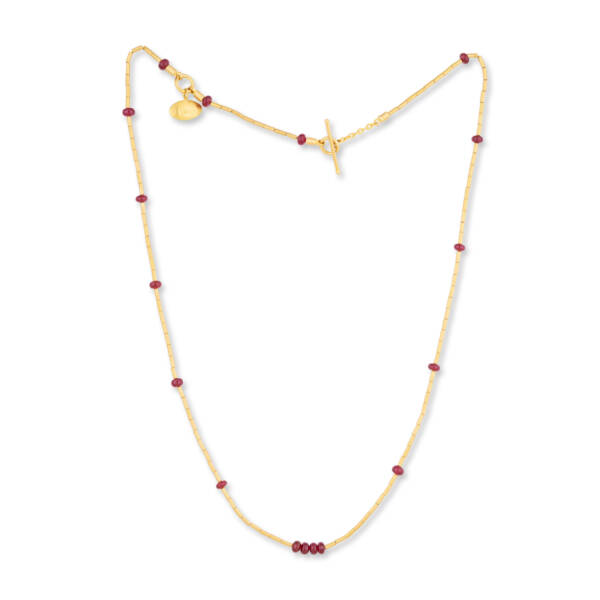 CHATTER NECKLACE- RUBY