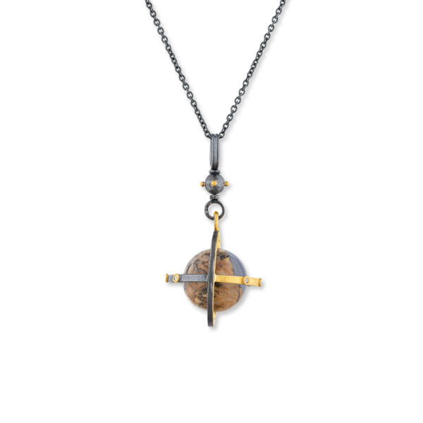 ROTATING GLOBE PENDANT