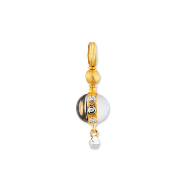 DARKNESS AND LIGHT ROTATING PENDANT