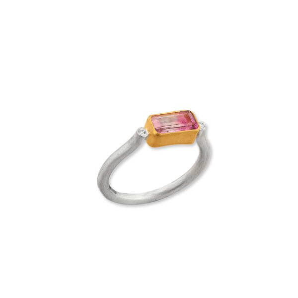 LOVE WATERMELON TOURMALINE RING