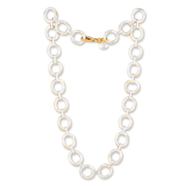 ORION HANDMADE 24K CHAIN NECKLACE 22.5" - Image 2