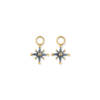 STARBURST SMALL EAR CHARMS W/DIAMONDS - Image 2