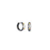 STOCKHOLM SQUARE SEMI-CHUNKY HOOPS W/DIA