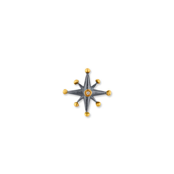STARBURST W/DIAMOND MINI PENDANT