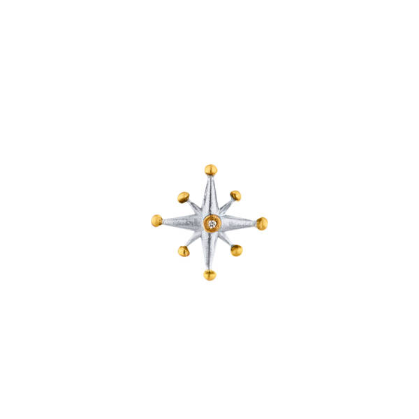 STARBURST W/DIAMOND MINI PENDANT