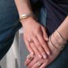 BOOGIE LINE SILVER BRACELET W/DIA - Image 4