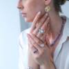 CERNIER ROSE  QUARTZ RING - Image 3