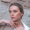 JELLYBONBON PINK TOURMALINE BUTTON TOP EARRINGS - Image 4